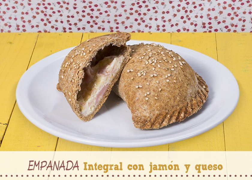 Empanada Integral jamón y queso